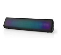 Nedis - Haut-parleur - pour utilisation mobile - canal 2.0 - sans fil - Bluetooth - 6 Watt - 2" - noir Noir, Noir G