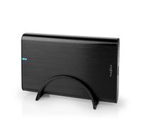 Nedis HDDE35410BK Boîtier de disques de Stockage Boîtier HDD Noir 3.5"