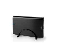 Nedis HDDE35410BK Boîtier de disques de Stockage Boîtier HDD Noir 3.5"