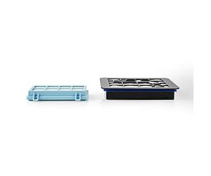 NEDIS HEPA Filter Set | Remplacement pour: Philips | FC8010/01 / FC9331/09 / FC9332/09 | Blanc/Noir
