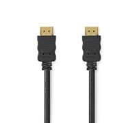 Nedis High-speed 1,5m Hdmi-kabel Mit Ethernet, Vergoldet [schwarz]