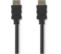 NEDIS High Speed HDMI? Cable with Ethernet - HDMI? Connector - HDMI? Connector - 0.5 m - Noir