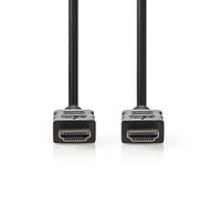 NEDIS High Speed HDMI? Cable with Ethernet - HDMI? Connector - HDMI? Connector - 3.0 m - Noir
