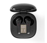 Nedis Hpbt5060Bk Ecouteurs sans fil Bluetooth&Reg ; Durée de vie maximale de la batterie : 5 heures Boîtier de chargement àtactile Microphone intégré Réduction du bruit Noir