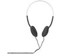 Nedis Écouteurs sur-oreille Slimline HPWD1101BK – filaire jack 3,5 mm & 6,35 mm – noir