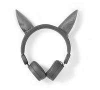 Nedis HPWD4000GY casque Casques Avec fil Arceau Education Gris