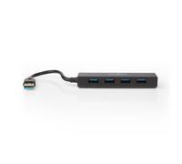 Nedis Hub USB (UHUBU3410BK) Nedis Assortiment UHUBU3410BK Hub USB 3.0 4 ports noir