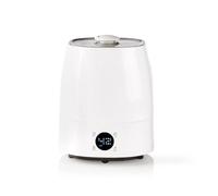 Nedis HUMI120CWT Humidificateur 5,5 L Hygromètre Écran LCD Timer