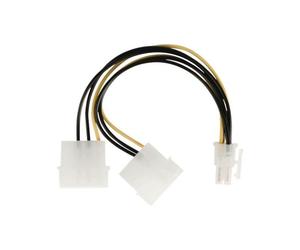NEDIS Internal Power Cable - 2x Molex Male - PCI Express Female - 0.15 m - Various