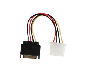 NEDIS Internal Power Cable - SATA 15-pin Male - Molex Female - 0.15 m - Various