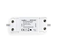 Nedis Interrupteur intelligent – Wi‑Fi, disjoncteur sur le câble, installation simple – 10 A