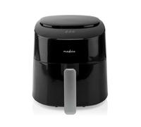 Nedis KAAF160BK Friteuse à Air Numérique 4,2 L - 8 Programmes Prédéfinis - Minuteur 240 min - Contrôle Tactile - Noir