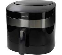 Nedis KAAF180BKW Friteuse à air chaud 7.2 l 1800 W voyant lumineux, commandable par application, sans BPA, protection contre la