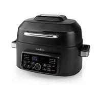 Nedis KAAFG600BK friteuse Unique 6 L Autonome 1660 W Friteuse d'air chaud Noir