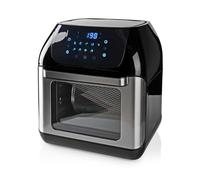 Nedis KAAFO300EBK friteuse Unique 12 L Autonome 1500 W Friteuse d'air chaud Noir