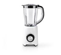 Nedis KABL300CWT blender 1,5 L Mélangeur de table 800 W Noir, Blanc