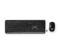 NEDIS Kit Clavier Et Souris Sans Fil Connexion USB QWERTY