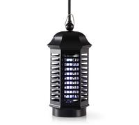 Nedis Lampe Anti-insectes UV F4T5/BL 4 W Couverture 30 Mètres Carrés Noir