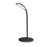 Nedis Lampe de Bureau LED avec Variateur et Chargeur sans Fil 15 W Noir