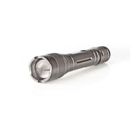 Lampe Torche LED 3W 150lm IPX5 Portée 120m en Aluminium Gris