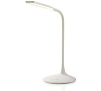 nedis lampe de table led réglable commande tactile 3 modes de lumière batterie recharge G