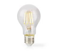 Nedis, Lampe LED rétro à intensité variable E27 A60 7W à économie d'énergie, transparente
