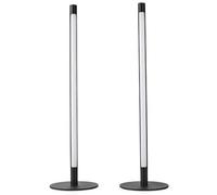 Paire de Lampe d'Ambiance RGBIC 36W Connectée Wi-Fi 600lm 2700-6500K Noir