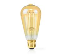 Nedis LBDE27ST64GD1 ampoule LED Lumière extra chaude, Blanc chaud 2100 K 4,9 W E27 F