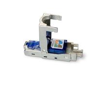 NEDIS Lot de 2 fiches RJ45 - CAT6 / CAT6a - Droites - Plaqué or - Métal - Boîte