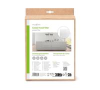 NEDIS Lot de 2 filtres à graisse universels pour hottes de cuisine, découpables, 57 × 47 cm