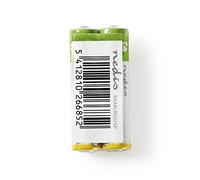 Nedis Lot de 2 Piles alcalines AAA 1,5 V