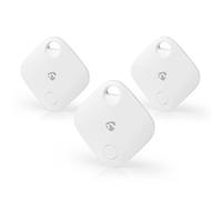 Nedis Lot de 3 Tracker d'Objets Bluetooth avec Alarme Sonore et une Portée 40 m