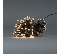 NEDIS Lumières décoratives | Cordon | 48 LED | Blanc chaud | 3,60 m | Effets lumineux : 7 | Intérieur et extérieur | Fonctionne avec piles