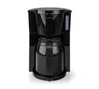 NEDIS Machine à café 1L 8 Tasses Noir