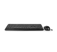 NEDIS Maus und Tastatur-Set US-Layout (US-English) | Wireless | Maus- und Tastaturverbindung: USB |QWERTY