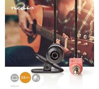 Nedis MICCJ100BK micro cravate mini-jack 3,5 mm avec pince