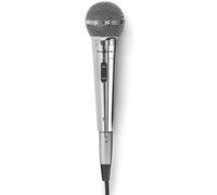 nedis microphone filaire sensibilité 72 db 3db 60 hz 14 khz 5.0 m