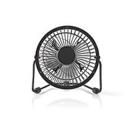 Nedis Mini ventilateur en métal 10 cm de diamètre Alimente