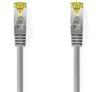 Nedis Modèle du produit : Câble réseau Cat 8.1 S/FTP RJ45 Male RJ45 Male 1.00 m Rond LSZH Gris Label Gris G