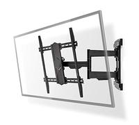 TVWM6570BK - Support - pleine action - pour TV - acier - noir - Taille d'écran : 37"-90" - montable sur mur