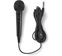 Nedis Microphone filaire MPWD01BK – plastique – noir