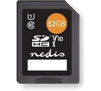 Nedis MSDC32100BK - Carte mémoire flash - 32 Go - UHS Class 1 / Class10 - SDHC UHS-I - noir Noir G