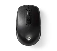 Nedis MSWS110BK souris Bureau Droitier USB Type-A Optique 1600 DPI