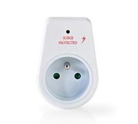NEDIS Multiprises parasurtenseurs d'extension - 1 Voie - France/Type E (CEE 7/6) - Protection Contre Les surtensions: 13.500 A - 0.00 m - 3680 W - 16 A - 230 V ~ 50/60 Hz - N/A - Blanc