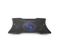 Nedis NBCR101BK Support de livres Supports de Laptop Noir 43,2 cm (17 )