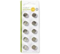 Nedis Nedis Pack blister de 10 piles boutons 1.5V (LR44) G