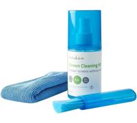 Nedis nettoyant pour écran - spray - 200 ml - écran de télévision / ordinateur portable / smartphone / tablette - Wiper inclus