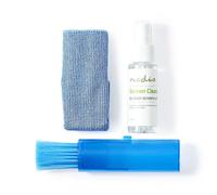 Nedis nettoyant pour écran - spray - 35 ml - écran de télévision / ordinateur portable / smartphone / tablette - Wiper inclus