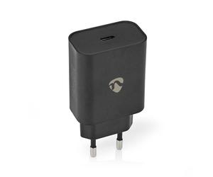 Nedis Nom : Chargeur mural 32 W Fonction de charge rapide 1.5 / 2.0 / 2.5 / 3.0 A Nombre de sorties: 1 USB-C Sélection Automatique de la Tension