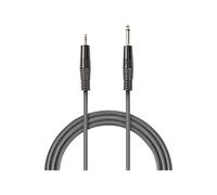 Nedis OnStage series - Câble audio - jack mono mâle pour mini-phone stereo 3.5 mm mâle - 1.5 m - gris foncé